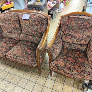 CANAPE + 2 FAUTEUILS (12342)