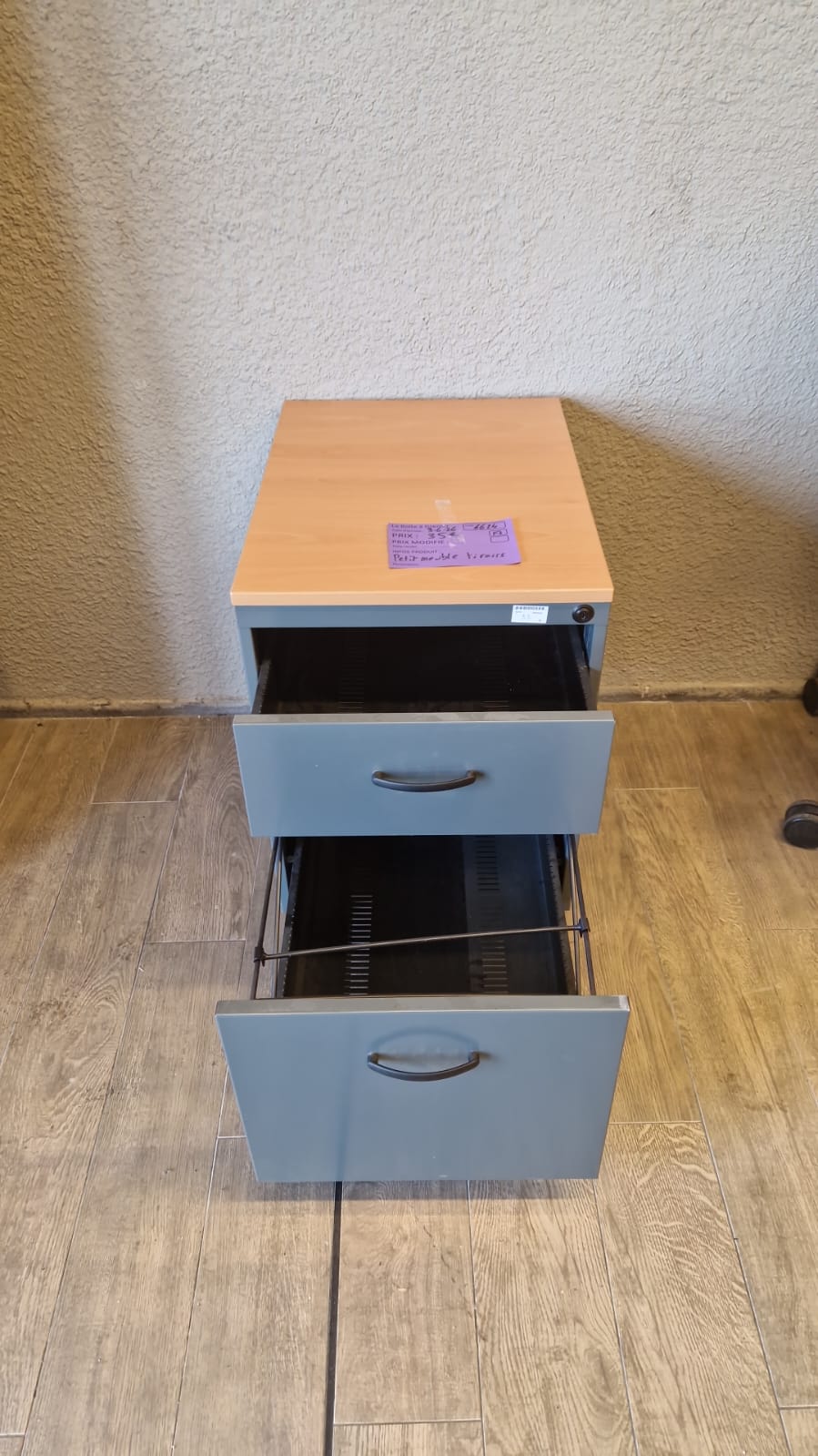 petit meuble classeur métallique (6624). – Image 2