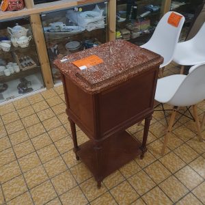 TABLE DE CHEVET AVEC MARBRE (5023)