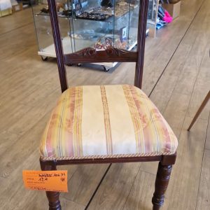 chaise assise tissu (10633).