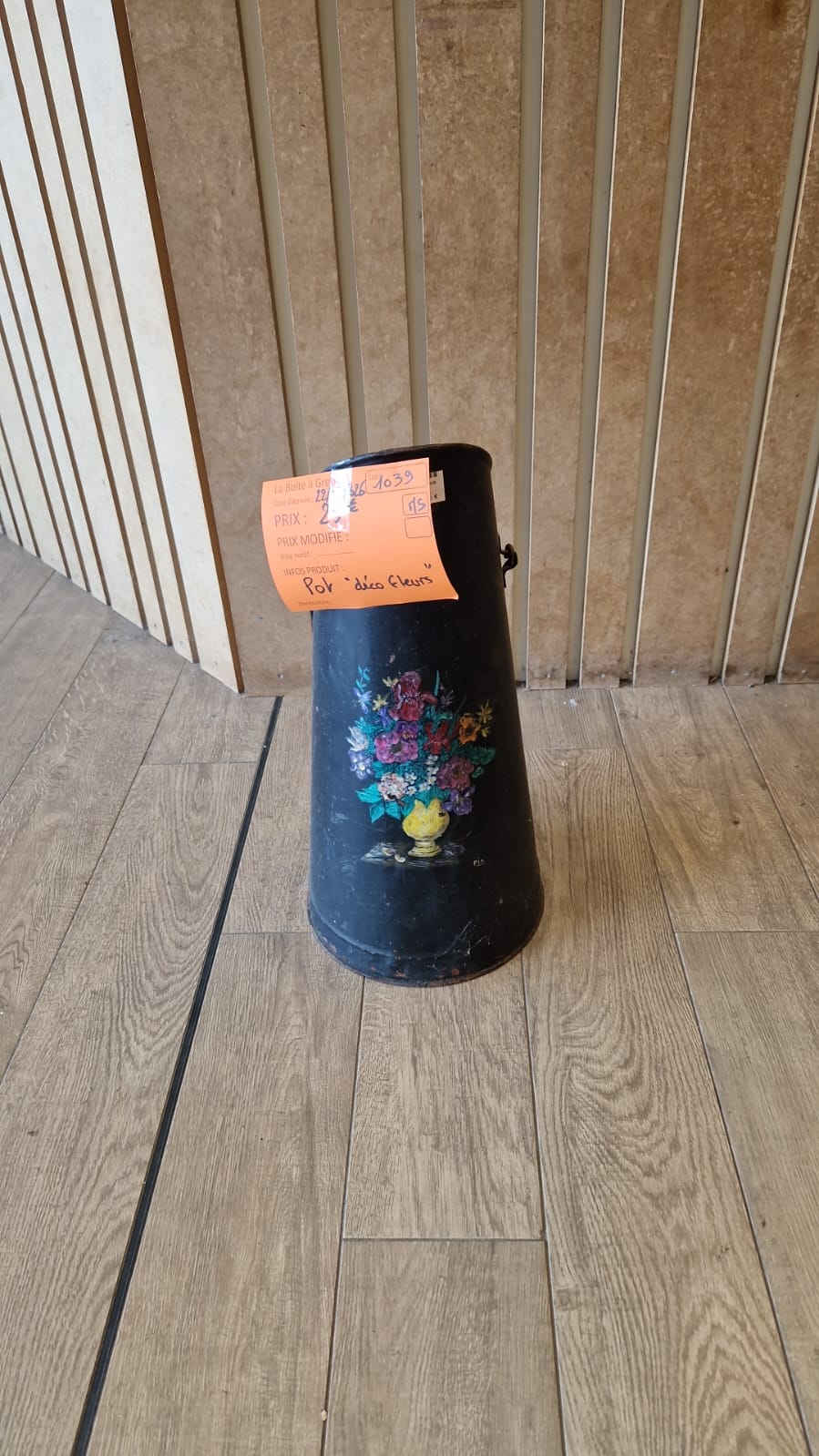 pot "déco fleurs" (1039).