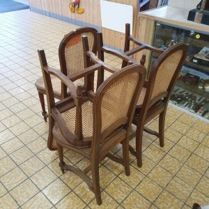 LOT 5 CHAISES CANNEES (3341)