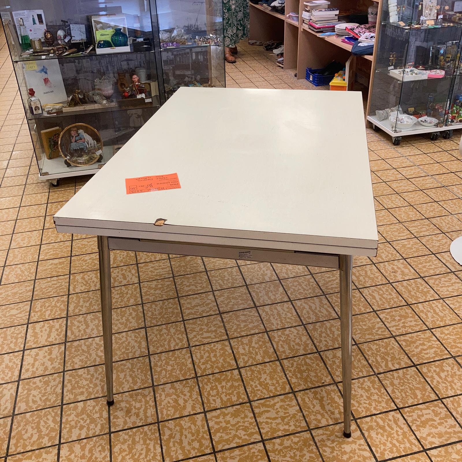 TABLE FORMICA + RALLONGES (3759) – Image 2