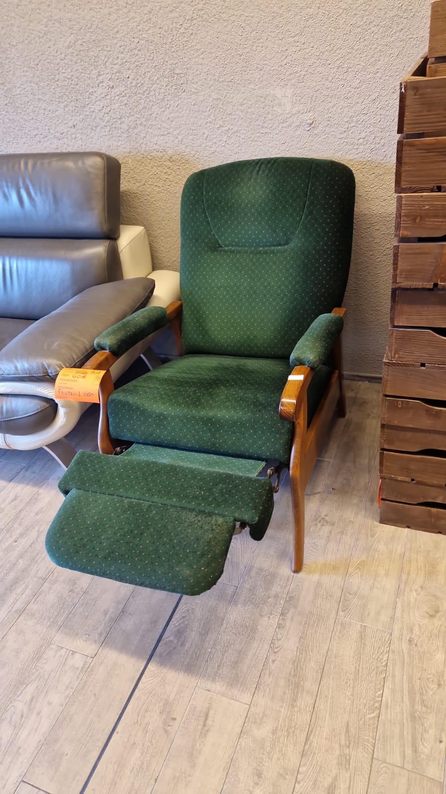 fauteuil vert (2412). – Image 2