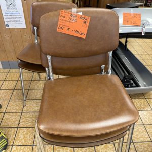 Lot 5 chaises (12530)