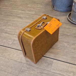 petite valise marron vintage (2729).