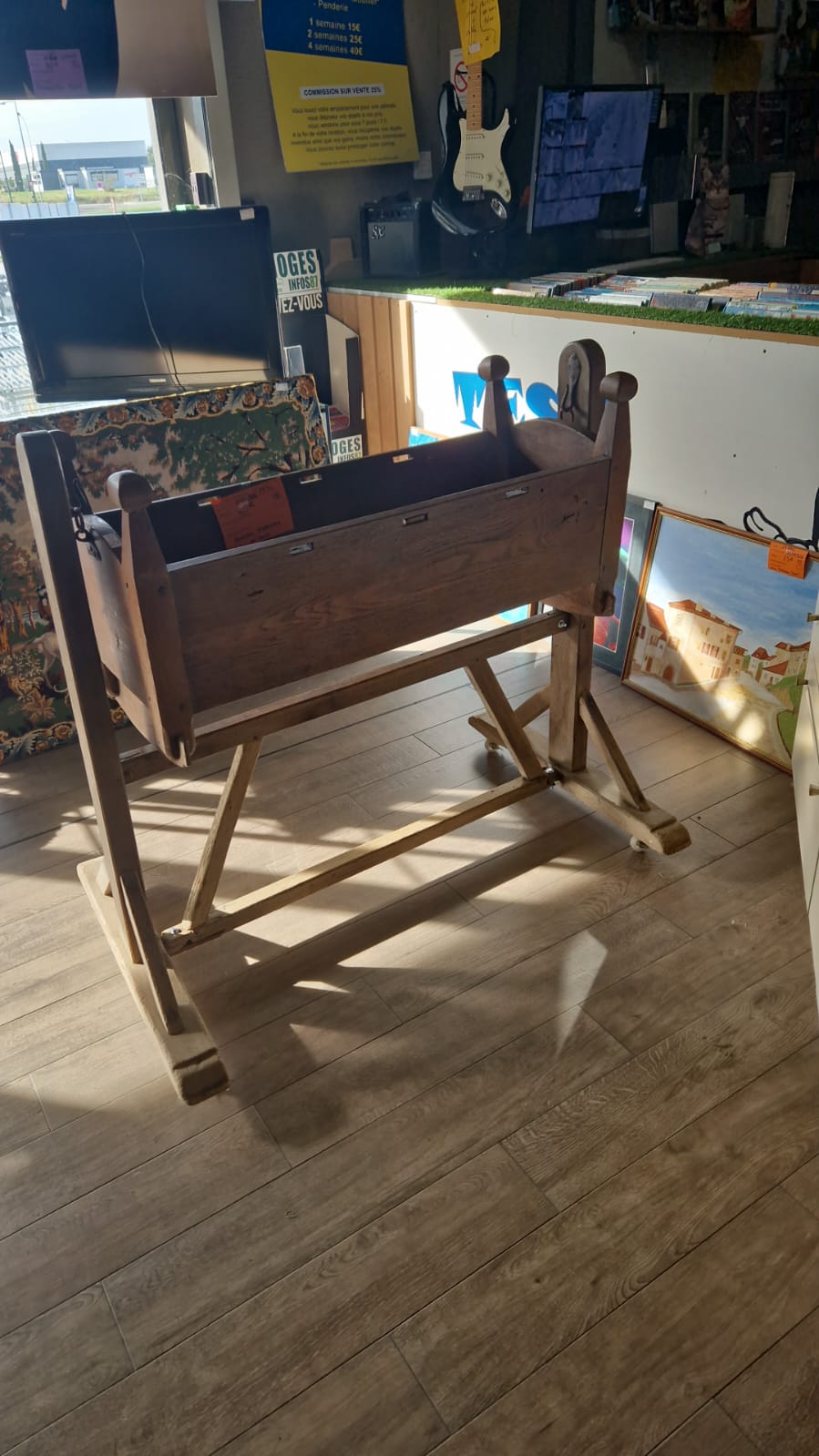 ancien berceau bois (2834).