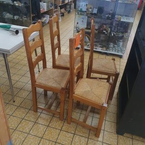 LOT 4 CHAISES (11880)