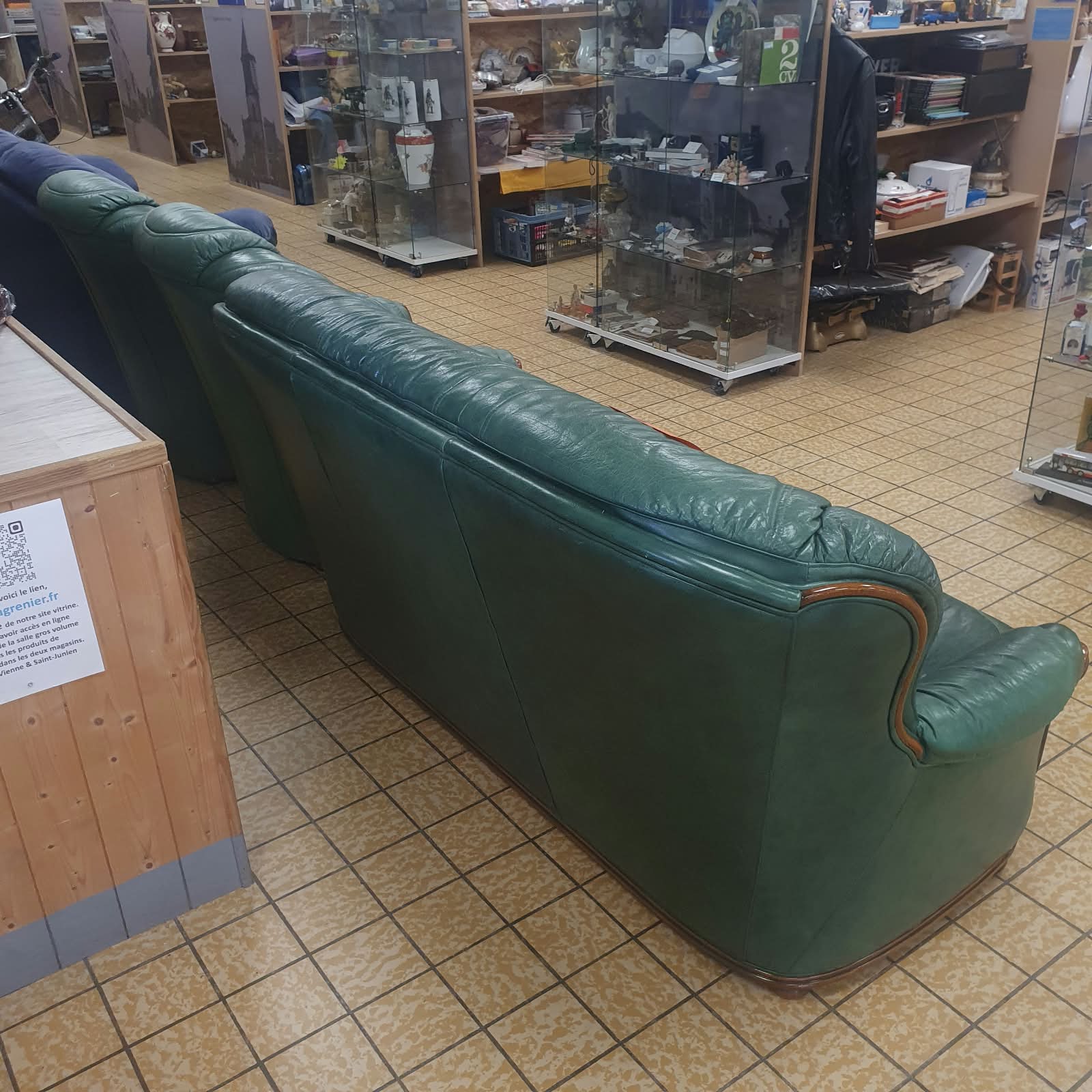 CANAPE + 2 FAUTEUILS (283) – Image 2