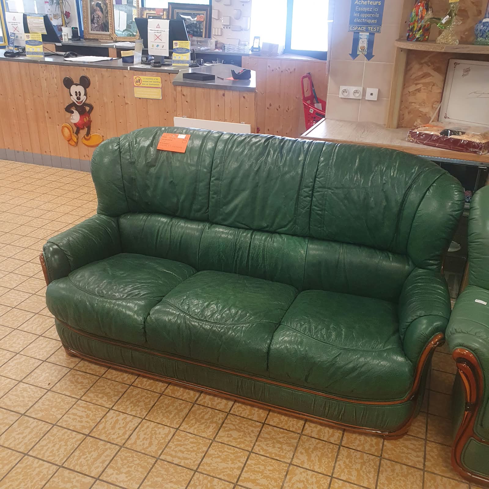 CANAPE + 2 FAUTEUILS (283) – Image 4