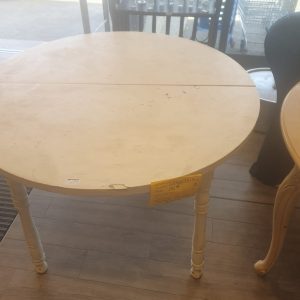 table ronde blanche (VM7940)