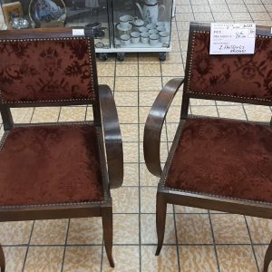 2 FAUTEUILS BRIDGES (10889)